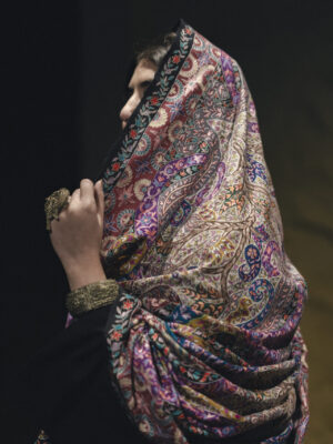 Kalamkari Pashmina Shawl